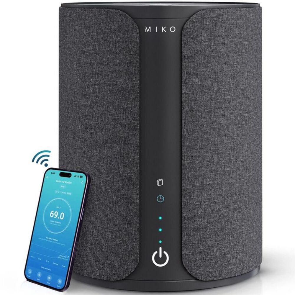 Miko -  Ibuki 2.0 Smart Home Air Purifier with App Co Black